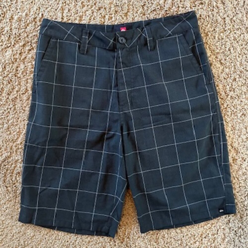 Men's Quicksilver Shorts- size 30 BLACK/GRAY